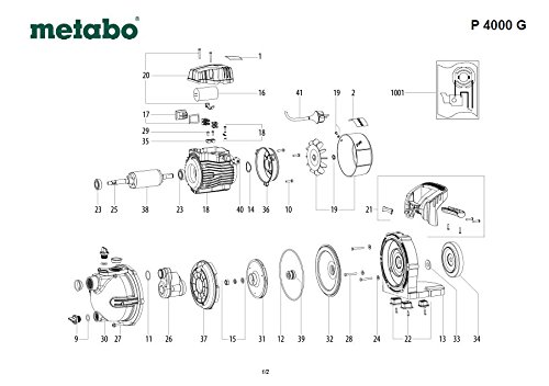 Preisvergleich Produktbild Metabo 343435640 Schutzhülle für Pumpe