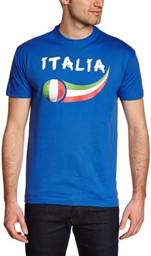 Supportershop Kids Italy Fan T-shirt - Royal, 2  X-Large arge arge