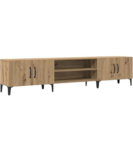 VidaXL TV Schrank, Fernsehtisch Mit 4 Fächern 4 T? Produktbild-Vorschau 3