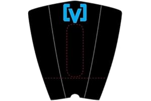 VICTORY V Victory Grip Surf Premium Lot de 3 coussinets de traction arrière pour planche de surf Max Diamond Grip adhésif 3M Confort et contrôle 30 x 30 cm