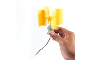 Delaman® DIY Mini Windkraftanlage Wind-Energie Experimente Modell, Woher kommmt die Saubere Energie