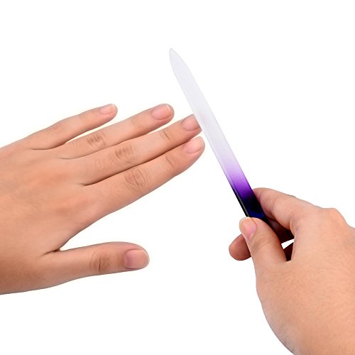 eBoot Kristallglas Nagelfeilen Glasnagelfeilen 5 Stück - 3