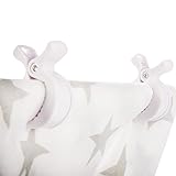 Prana Earth Baby – 2er Set Bambus Erstlingsdecken | Bio Babydecke | Pucktuch & Kuscheldecke Für Mädchen & Jungen | Baby Erstausstattung | Kuschelig & Weich - 5