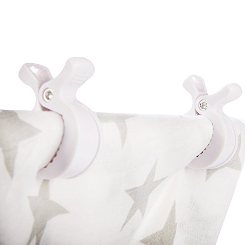 Prana Earth Baby – 2er Set Bambus Musselintuch Pucktuch – Bio Baby-Tuch – Erstlingsdecke & Musselintuch Für Mädchen & Jungen - 5