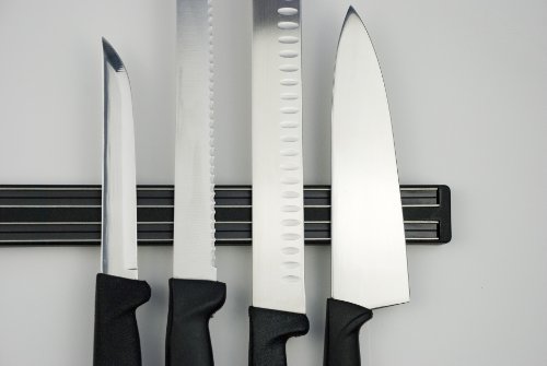 62 CM LUXUS MAGNET-MESSERLEISTE. HANDELSÜBLICHE QUALITÄT VON DOLOMITEN INOX. - 5