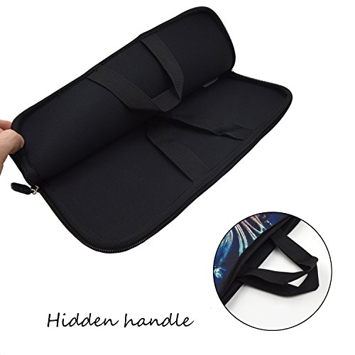 DCCN Laptophülle Neopren Notebook Sleeve mit Griff für 13 Zoll / 13,3 Zoll Laptop / Notebook / Netbook / MacBook / Ultrabook - 2
