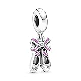 Stein: Zirkonia Pandora Charm-Anhänger Punk Ballerina Shoes 798339CZ