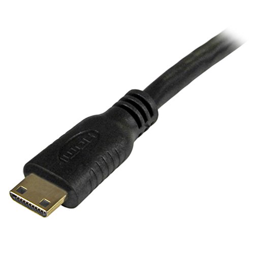 StarTech HDMIACMM1 High-Speed-HDMI Kabel (HDMI auf mini-HDMI, Stecker auf Stecker, 0,3 m) - 6