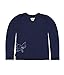 Steiff Baby Boys Sweatshirt 1/1 Arm Crew Neck Long Sleeve Sweatshirt, Blue (evening Blue Blue 3112), 0-3 Months (Manufacturer size: 56)