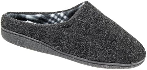 Mens Zedzzz Black Memory Foam Mule Slipper Sizes Sizes 7 to 12 (11)