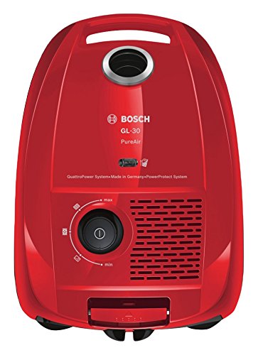 ASPIRADOR CON BOLSA BOSCH BGL3A331 - FILTRO PURE AIR - TECNOLOGIA QUATTROPOWER - REGULADOR ELECTRONICO POTENCIA - TOBERA TAPICER