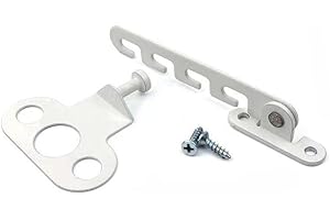 KJZEEX Fensterfeststeller für Kippfenster,Fensterriegel Kipp-Regler,Door and Window Stopper mit 2 Schrauben,Fensterriegel zum Einstellen der Fensteröffnung