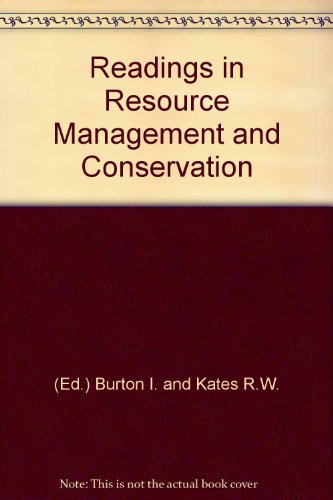 Readings in Resource Management and Conservation