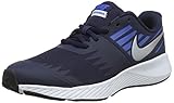 Zapatos Nike Star Runner (GS), Zapatillas de Running Unisex Niños, Azul (Obsidian/Metallic Silver/Signa 406), 37.5 EU