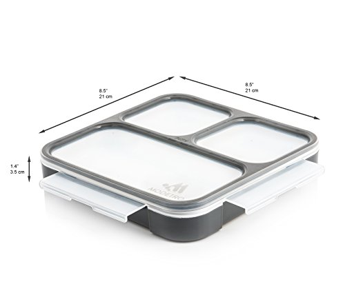 Bento Lunchbox mit Tragetasche | garantiert auslaufsicher und geruchsdicht | BPA frei - 5
