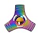 Produktbild Fidget Toys Hand, LCLrute Regenbogen Aluminium Metall Tri Hand Finger Spinner Fidget EDC Schreibtisch Spielzeug Gyro