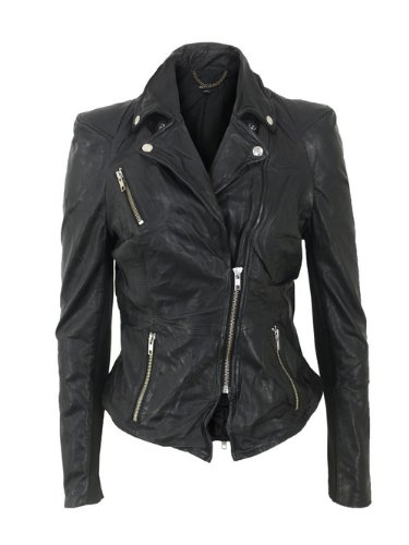 Muubaa - Chaqueta - para Mujer Negro Negro (Medium