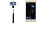 Produktbild Selfie Stick z.B. für Huawei P10 lite Dual-SIM, schwarz, kabelgebunden, Monopod, Stab Stange Selfportrait, Handheldstick
