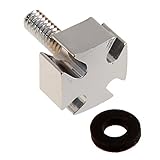 Material: Aluminium-Sitzschraube mit geriffelten Seiten