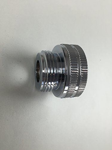 Adapterstück 1" IG Innengewinde - 3/4"AG AußengewindeChrom/Messing