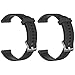 Price comparison product image Ni_ka 2PC Small Silicone Sports Watch Strap for Huawei Band 2 / Band 2 Pro - 2x Watch GT Fitness Tracker Replacement Band Wristband Bracelet Set with ClaspLarge