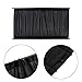 Produktbild STears 2 teile/satz Aluminiumlegierung Elastische Auto Seitenfenster Sonnenschutz Vorhänge Auto Windows Vorhang Sonnenblende Jalousien Abdeckung auto-styling S, L (Schwarz, 70L)