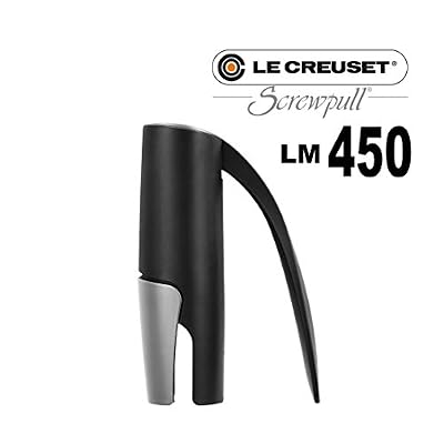 Le Creuset Screwpull 0630870187398 Tire bouchon professionnel Alliage d'Acier Gris 11,6 x 5,3 x 18 cm