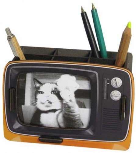 Price comparison product image Stifteköcher Bilderrahmen Fernseher Holzwerkstoff Werkhaus WH-PP8203