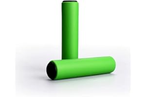 JGR SELECT Puños Bicicleta - 2 Unidades - Puños Bicicleta Montaña MTB – Empuñaduras Manillar Espuma Silicona Ergonómicos, Manguitos, Mangos, Grips – Universal Mountain Bike, Paseo, Ciclismo