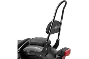 CRAFTRIDE Sissy Bar Dossier Casual XL pour Honda Rebel 500 17-20 Noir