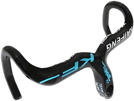 KF Bicycle Full Carbon Fiber Road Integrated Handlebar Stem 28.6 mm 400 420 440 mm