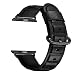 Produktbild TianranRT Leder Handgelenk Uhr Gurt Band Schnalle Gürtel Ersatz Lederarmband Bandschnalle für IWatch Apple Watch 4 40/44mm