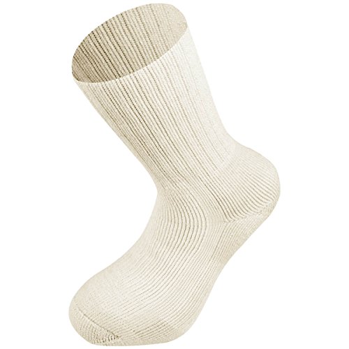 Highlander Mens Norwegian Army Quick Drying Stretch Natural Wool Socks