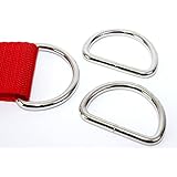 D-Ringe 10 Stück 30x22x3,8mm Hal