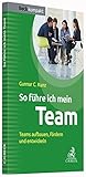 Image de So führe ich mein Team: Teams aufbauen, fördern und entwickeln
