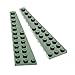 Produktbild Bausteine gebraucht 2 x Lego Flügel Platten Platte 1 Flügel Paar rechts und Links dunkel grün 12 x 3 Set Star Wars 7930 9498 8038 7623 47397 47398