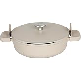 Berghoff LEO PHANTOM KAPAKLI YAPIŞMAZ SOTE TAVASI 28 CM LATTE