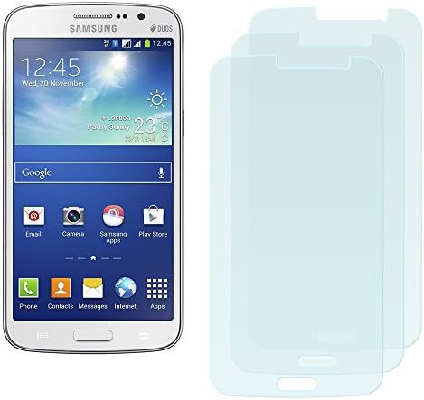 3 x Filmex Screen Protectors for Samsung Galaxy Grand 2 II / Grand 2 Duos (SM-G7102 Dual, SM-G7105 LTE, SM-G7106, SM-G7108, SM-G710K, SM-G710L, SM-G710S, SM-G7108V Grand View) - Anti Glare (Matte), Premium Quality Japan PET material, Installation Kit, Lifetime Warranty