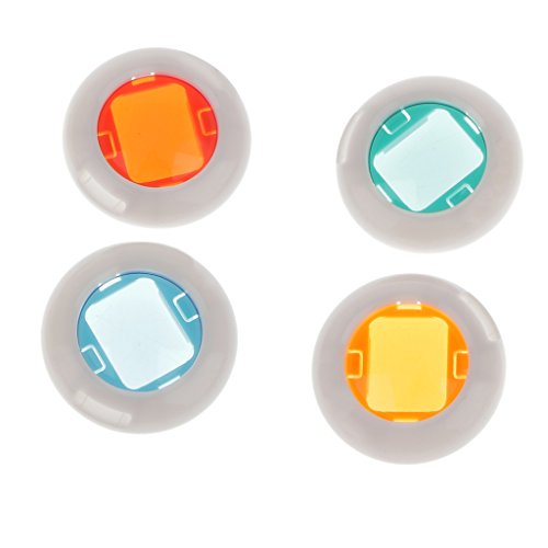 Gazechimp 4 Stück Farb-Nahlinse Farbfilter für Fuji Fujifilm Instax Mini-8-Kamera -Multifarbig - 3