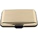 Produktbild Card-Guard 82-9860 Aluminum Credit Card Wallet - RFID Blocking Case, Gold by Card Guard