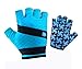 Produktbild AmDxD Damen Reithandschuhe Summer Fahrradhandschuhe Eis Seide Atmungsaktiv Rutschfeste Handschuhe Blau Handschuhe Größe Mittel