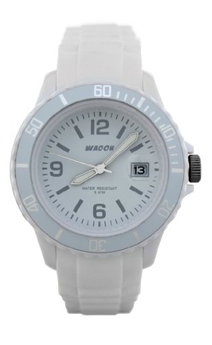 Waooh - Uhr MONACO 38 Weiss Waooh - Uhr MONACO 38 Weiss