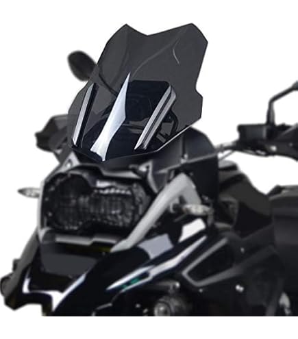 Cupolino Trip Fumè Chiaro Per BMW R 1200/1250 GS LC/ADV LC – 49x39,5cm, Spessore 3mm, Protezione Dal Vento E Design Accattivante