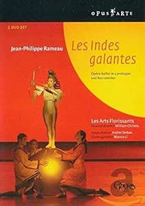 Jean Philippe Rameau Les Indes Galantes Les Arts Florissants 2 Dvds Amazon De Thomas Grimm Richard Croft Patricia Petibon Dvd Blu Ray