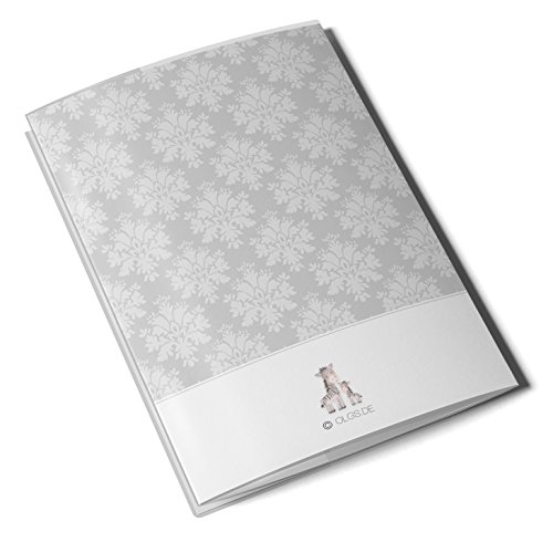 Mutterpasshülle / Mutter-Kind-Pass Hülle 3-teilig Motiv Black & White Mutterpass Hülle Schwangerschaft Geschenkidee personalisierbar mit Namen (Deutschland/Österreich) - 6
