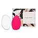 SATMON Makeup Sponges Set Cosmetics Premium Foundation Latex Powder Puff & Medical Silicone Sponge for Powder, Cream or Liquid Application (Pack of 2)