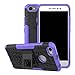 Price comparison product image XiaoMi RedMi Note 5A Case, Hybrid Armor Design Detachable and Stand-up Feature Dual Layer Protective Shell Hard Back Cover Case for XiaoMi RedMi Note 5A - Purple