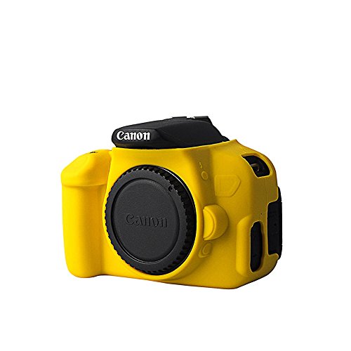 Crisant Case Cover For Canon EOS 700D 700 D Appareil Photo Num  rique Souple gel de TPU silicone Housse Protection coque   tui Pour Canon EOS 700D 700 D Jaune
