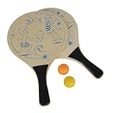 Simba 107403472 - Beach Ball Set, Holz, 2-sortiert,...