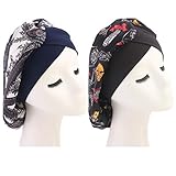 Multifuncional: la gorra de seda se puede utilizar no solo como una gorra de sueño. También se puede utilizar en el baño, maquillaje, cocina, tareas domésticas y como tapón químico. Se puede mantener seco en la ducha y será cómodo cuando duermes. Es fácil de transportar y se puede utilizar en viajes.